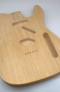 1 PIECE Pine T-Style Guitar Body (3lbs 12oz) - Pick-a-Color