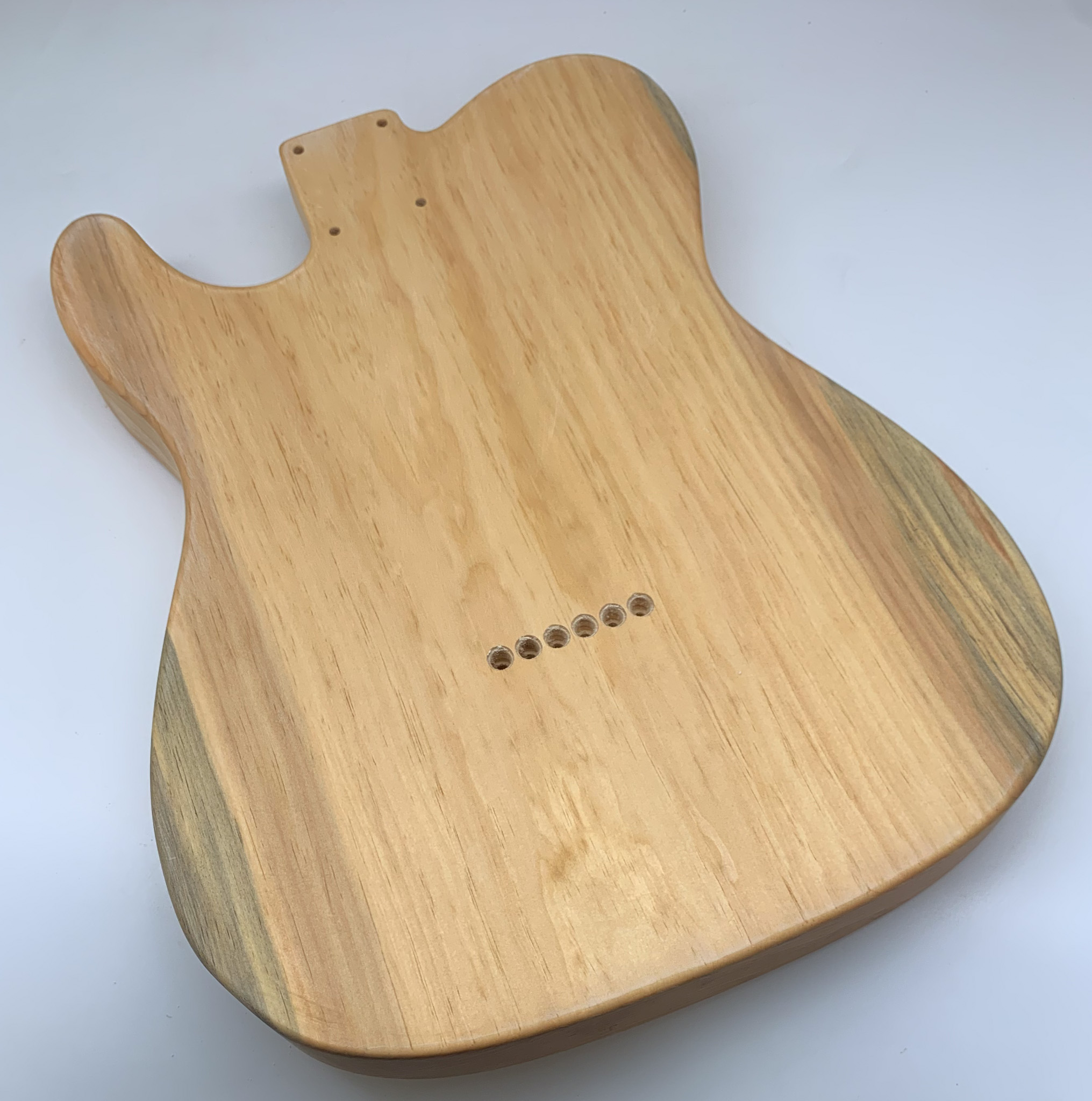 1 PIECE Pine T-Style Guitar Body (3lbs 12oz) - Pick-a-Color - Image 2
