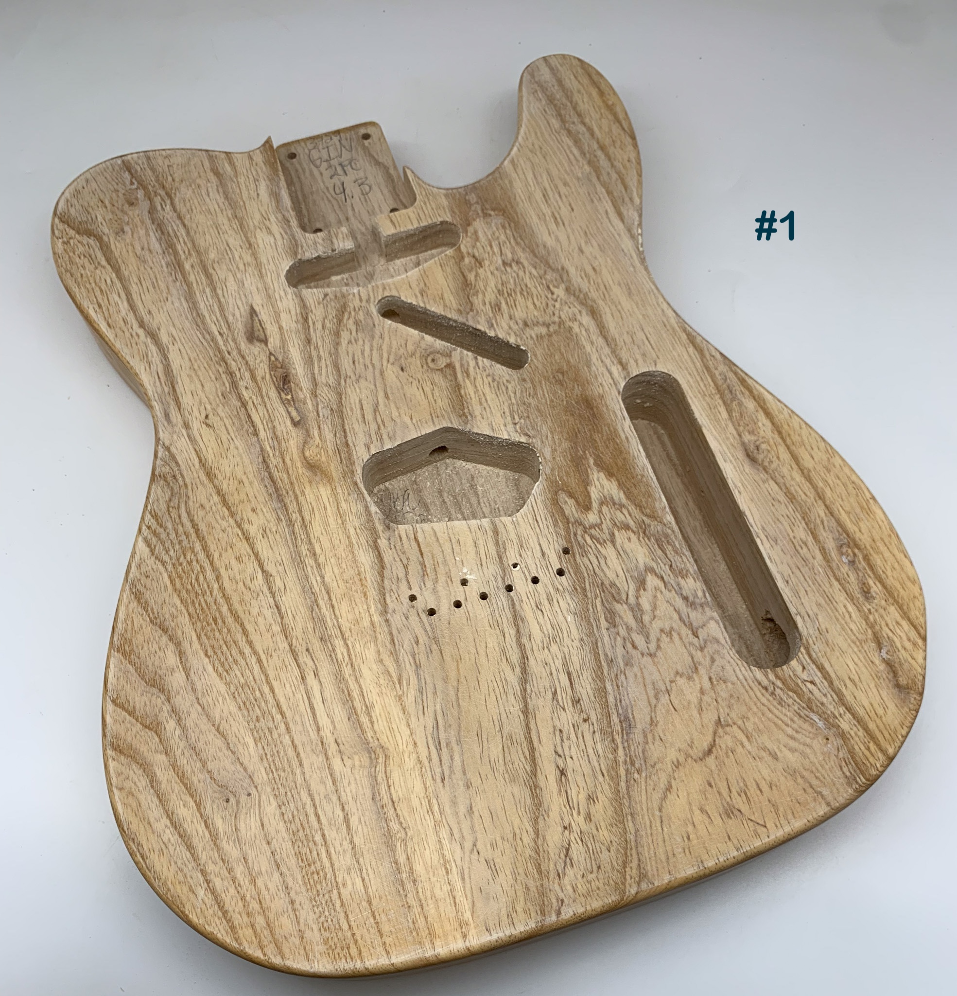 Swamp Ash T-Style Guitar Body - Pick-a-Color