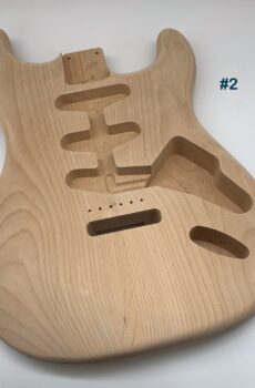 Alder S-Style Guitar Body - Pick-a-Color