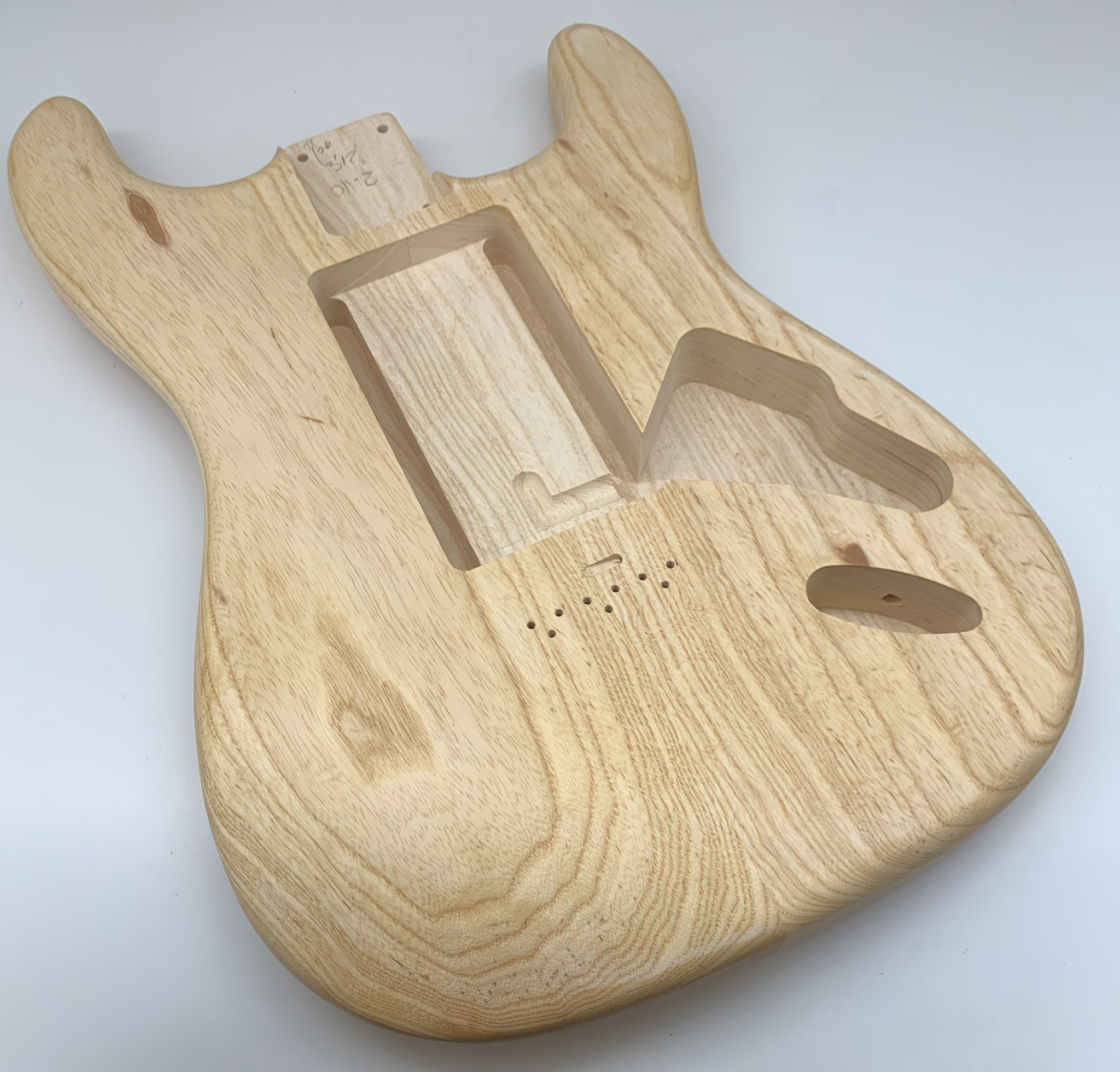 Swamp Ash Hardtail S-Style Guitar Body (3lbs 12oz) - Pick-a-Color