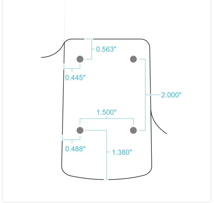 Pine J-Style Bass Guitar Body (3lbs 15oz) - Pick-a-Color - Image 3